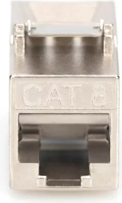 Keystone modul Digitus CAT 8.1, shielded, pa vegla, RJ-45, i bardhë