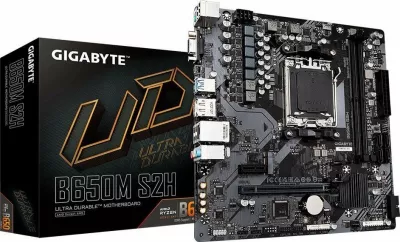 Pllakë amë Gigabyte B650M S2H Micro-ATX, DDR5, PCIe 4.0