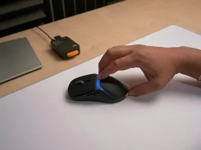 Maus Glorious Model O3 Wireless GLO-O3-WL-BLK 30000 DPI 8K RGB e zezë