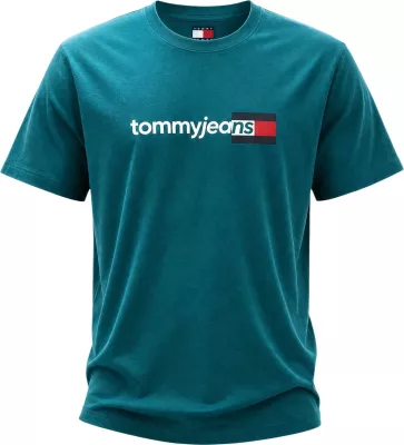 Maicë për meshkuj Tommy Hilfiger Jeans DM0DM23406, e gjelbër [Madhësia: L]