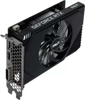 Kartelë grafike Palit GeForce RTX 3050 StormX, 6GB GDDR6, e zezë