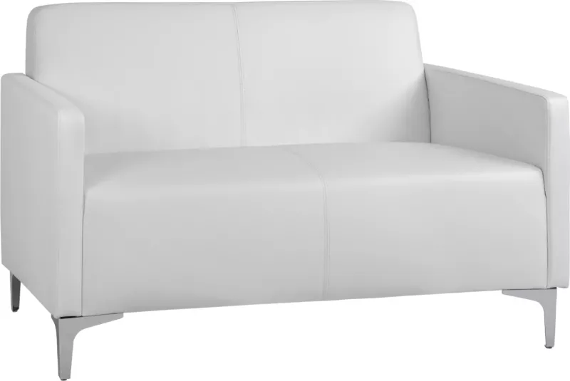 Divan dy vendesh, Nellie FH3159.22, ngjyrë e bardhë, 113x71x71 cm