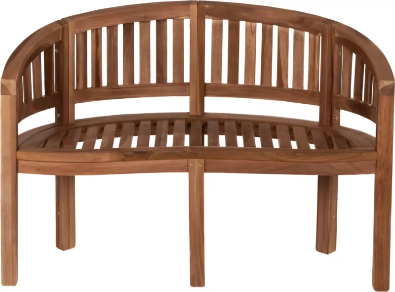 Stol dy vendesh CAPO FH9538 dru tik ngjyrë natyrale 121x59x86H cm