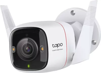 Kamera e Sigurisë për Jashtë TP-Link Tapo, Wi-Fi, e bardhë