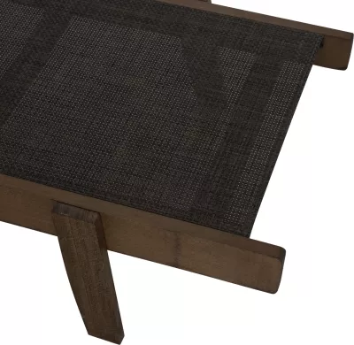 Shezllon profesional për plazh, dru ahu, ngjyrë arre, FH10356.04, 200x61-66x31-91H cm