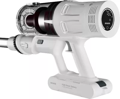 Fshesë me korrent pa kabllo AIWA ZENKAISUI EVO 4 AVC-610, 500W, 32 kPa, bateri 3000mAh, depo 600ml, filtër HEPA, e bardhë