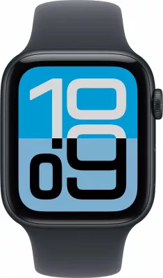 Smartwatch Apple Watch SE 3 Cellular 44mm, alumini, 32GB, rrip sport, mitternacht