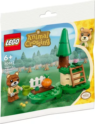 Set ndërtimi LEGO Animal Crossing 30662 Maple’s Pumpkin Garden, multikolor