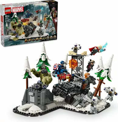 Set ndërtimi LEGO Marvel 76291 Avengers Assemble: Age of Ultron, 613 pjesë, multikolor