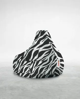Karrige bean bag Atelier del Sofa, zebra