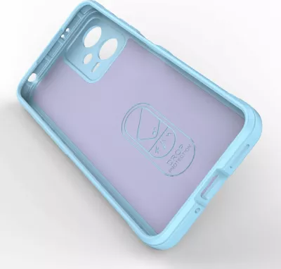 Mbështjellës Hurtel Magic Shield Case për Xiaomi Redmi Note 12 5G / Poco X5 5G, kaltër e çelët