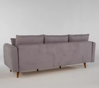 Divan treshe Atelier del Sofa, Sofia, ngjyrë gri