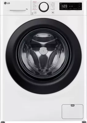 Makinë larëse, LG, F2WR508SBW, 8 kg, 1200 rpm, AI DD, Steam, klasa energjike A, slim, e bardhë