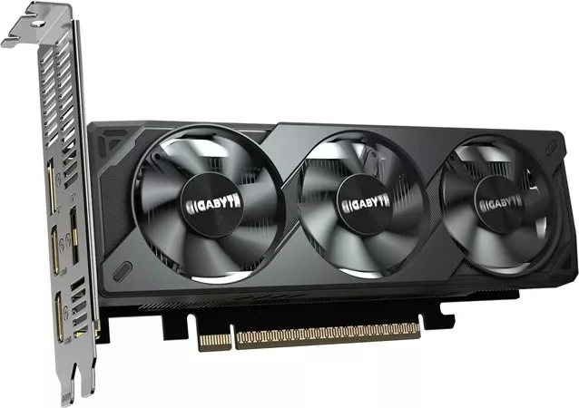 Kartelë grafike Gigabyte GeForce RTX 5050 OC Low Profile 8G, 8GB GDDR6, PCI-E 5.0, E zezë