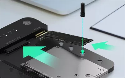 Docking station ICY BOX IB-2915MSCL-C31, klonim HDD/SSD, USB 3.2 Gen 2, i zi