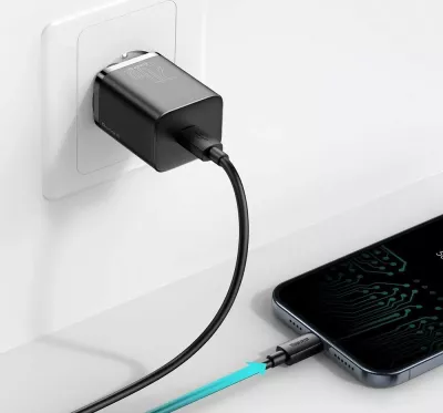 Karikues Baseus CCSUP-B01 20W 1x USB-C 3A, i zi