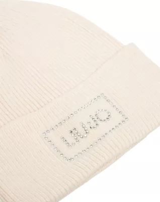 Kapelë për femra Liu-Jo HAT 2F6022 MA38S, fildishi