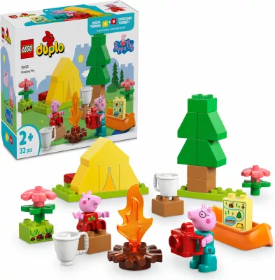 Set ndërtimi LEGO DUPLO Peppa Pig 10452, 32 pjesë, shumëngjyrësh
