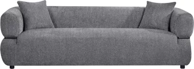 Divan treshe ARCTIS, material gri, FH3327.01, 229x88x68cm