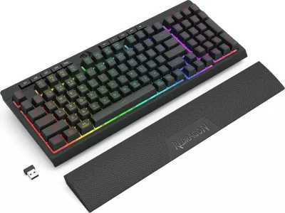 Tastierë gaming Redragon Shiva 98 Pro K515-Pro, RGB, wireless/wired, black