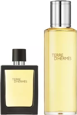Set Hermès Terre d'Hermès Pure Perfume, 155 ml
