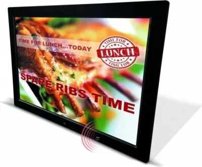 Kornizë digjitale Braun DigiFrame 17, 4GB, LCD 17 inç, e zezë