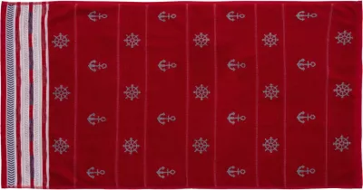 Set peshqirësh për duar (2 copë), Mijolnir, ngjyrë e kuqe