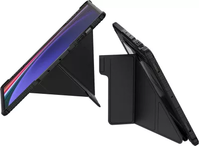 Mbështjellës Nillkin Bumper Leather Case Pro për Samsung Galaxy Tab S9+, e zezë