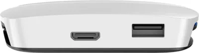 Adapter wireless Carlinkit CPC200-Tbox UHD për CarPlay/Android Auto, i bardhë