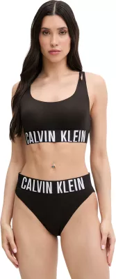 Sutjenë bralette Calvin Klein Underwear LV00QF8751, e zezë [Madhësia: XS]