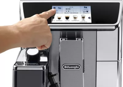 Aparat kafeje automatik DeLonghi PrimaDonna Elite ECAM 650.75.MS 1450W, argjend/zezë