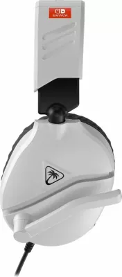 Kufje Turtle Beach Recon 70 NS2 me kabllo 3.5mm për Nintendo Switch, altoparlantë 40mm, mikrofon flip-to-mute, të bardha