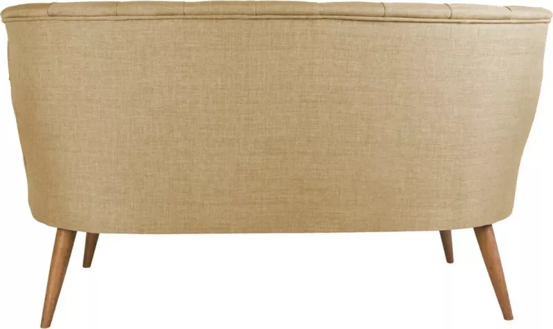 Divan dy-vendësh Atelier del Sofa, Richland Loveseat, ngjyrë kafe qumështi