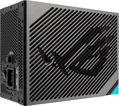 Furnizues energjie (PSU) ASUS ROG Thor 1600W Titanium III, 80 Plus Titanium, ATX 3.1, plotësisht modular, 2x 12VHPWR, OLED, zi/argjend