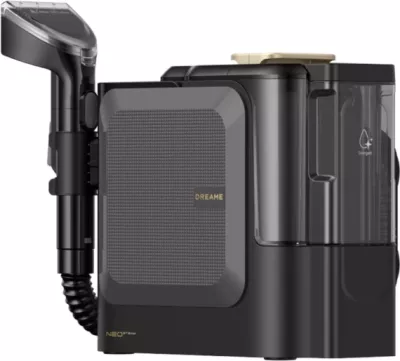 Pastrues me avull portativ DREAME N20 Steam (HNR27A) 1800W, 17000Pa, avull 100°C, depo ujë të pastër 1.2L, i zi