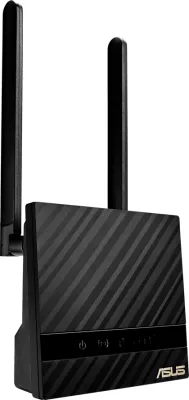 Ruter modem 4G LTE ASUS 4G-N16 N300 WiFi4 (802.11n), deri 150 Mbps, 1x LAN, i zi