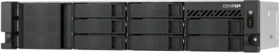 NAS QNAP TS-855EU-RP-8G 8-bay, 8GB RAM, 2x 2.5GbE, 2U rack short-depth, 2x PSU, i zi