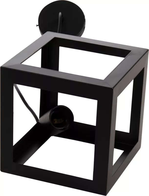 Llambë varëse tavani FH4192 kub metalik i zi 16x16x132Hcm