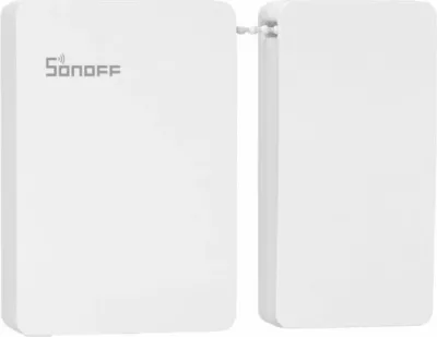 motor smart për perde SONOFF ZBCurtain Zigbee, bateri 4000mAh, me telekomandë, i bardhë