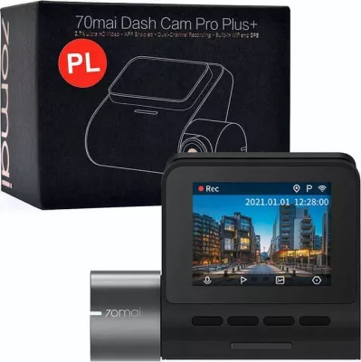 Kamerë për veturë 70mai A500S Pro Plus+ 1944p, GPS, Wi‑Fi, kënd 140°, e zezë