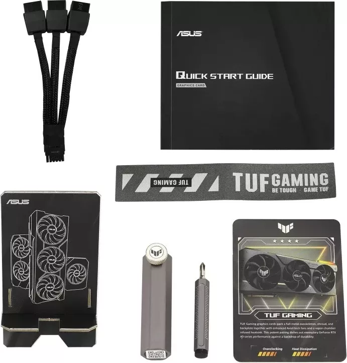 Kartelë grafike ASUS TUF Gaming TUF-RTX4080S-O16G-GAMING, GeForce RTX 4080 SUPER, 16 GB, GDDR6X, e zezë
