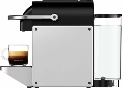 Aparat kafeje kapsulë DeLonghi Pixie EN127.S, 1 L, 1260 W, Ngjyrë e zezë, gri, argjendtë