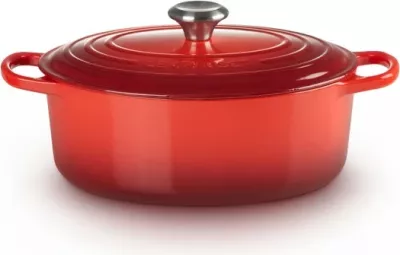 Tenxhere Le Creuset 21178290602430, 4.7L, ovale, gize, cherry red