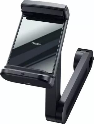 Mbajtës telefoni për makinë Baseus WXHZ-01 me karikues wireless 15W, i zi