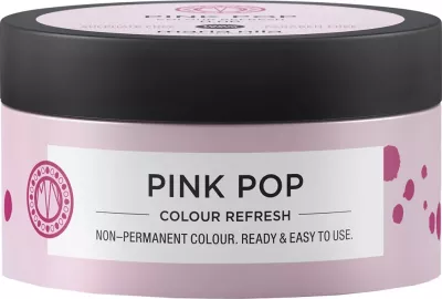 Maskë ngjyruese për flokë Maria Nila Colour Refresh 0.06 Pink Pop për femra, 100ml