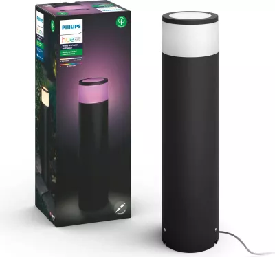 Dritë smart Philips Hue Calla, LED, Metal, E zezë