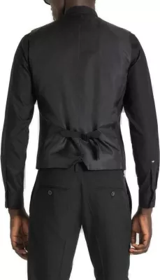 Jelek kostumi për meshkuj Antony Morato MMVS00009-FA600255, i zi [Madhësia: 46]
