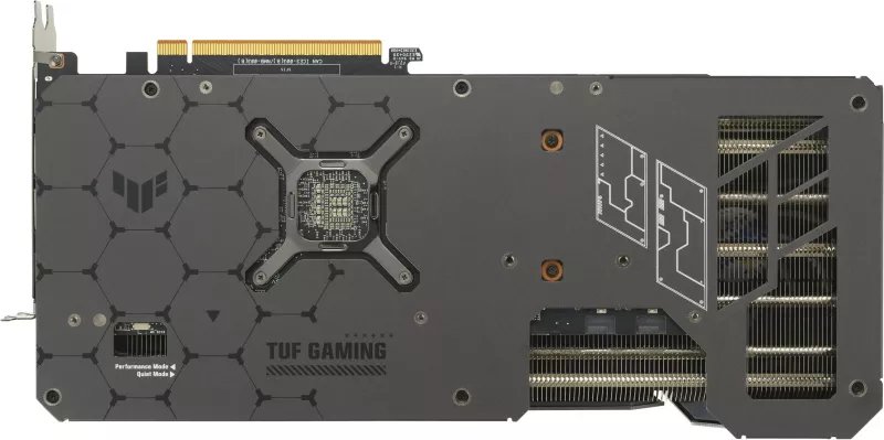 Kartelë grafike ASUS TUF Gaming TUF-RX7800XT-O16G-GAMING, Radeon RX 7800 XT, 16 GB, Gri