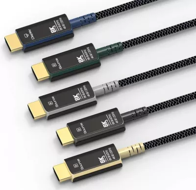 Kabllo HDMI Ultra High Speed PremiumCord, 10m, i zi