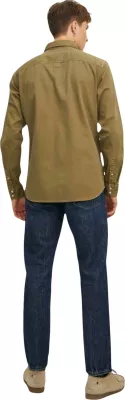 Këmishë për meshkuj Jack Jones JJESHERIDAN L/S NOOS, e gjelbër e errët [Madhësia: XL]